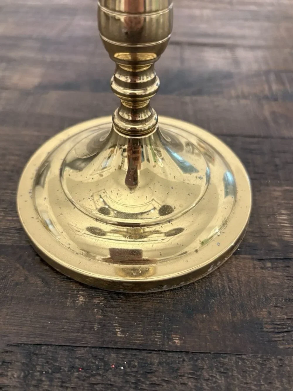 Vintage Baldwin Brass 3 Arm Candle Holder 11 Inch Candelabra